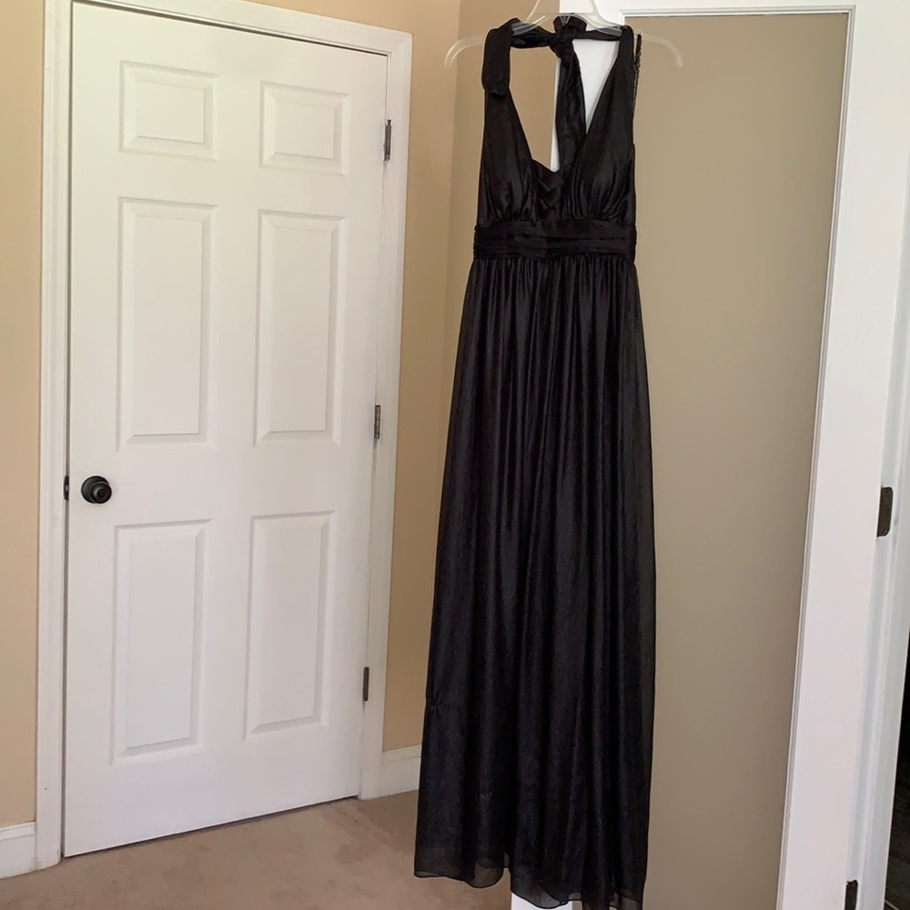 Formal black dress